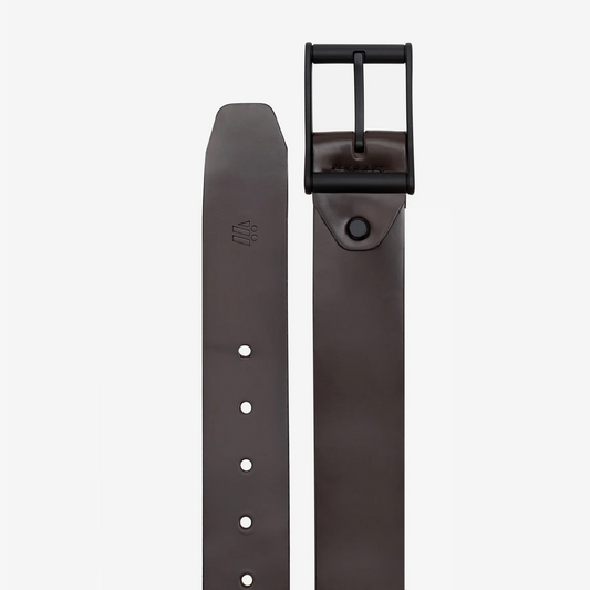 Cinturón de cuero para hombre - Marrón