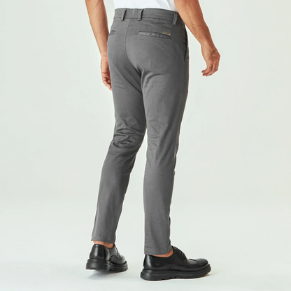 Pantalones de diario a medida en gris plomo