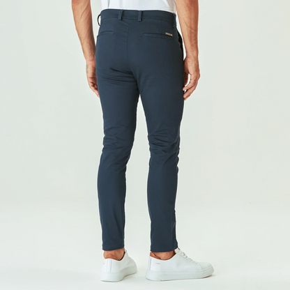 Pantalones de diario a medida en azul marino